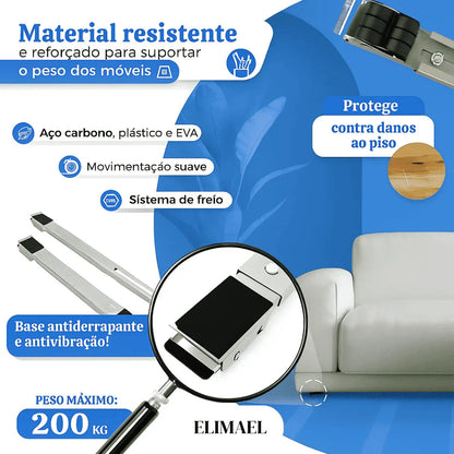 FlexBase - Suporte Para Móveis e Eletrodomésticos Pesados