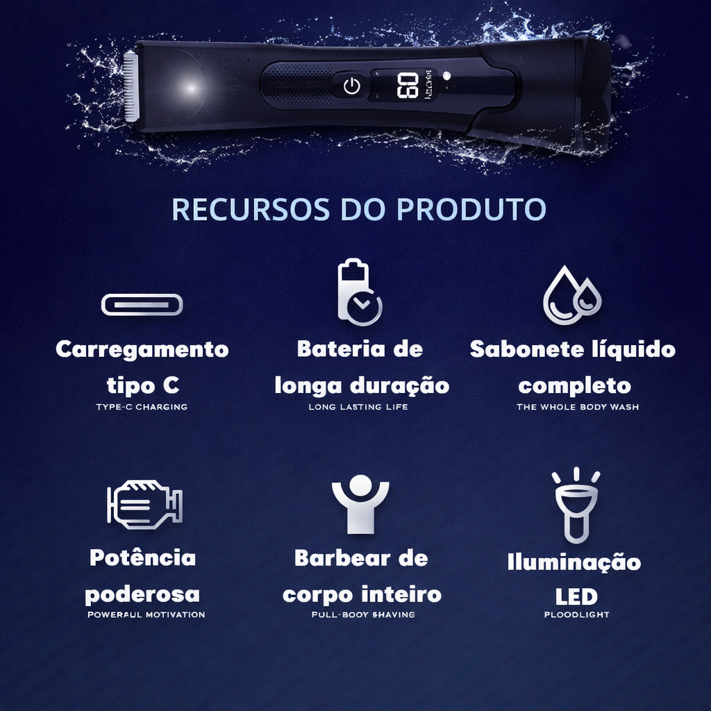 Barbeador Profissional - BladeFlex