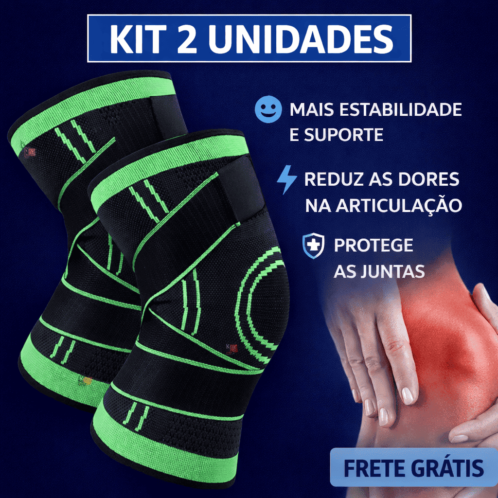 Kit 2 Joelheira de Compressão - Estabilix