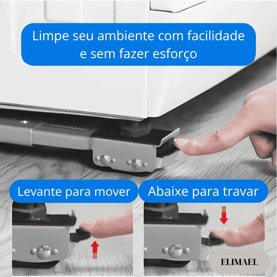 FlexBase - Suporte Para Móveis e Eletrodomésticos Pesados